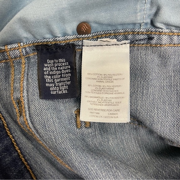 Madewell Jeans Women’s Size 27 Dark Blue Wash 10” High-Rise Skinny Denim Stretch - Picture 10 of 10